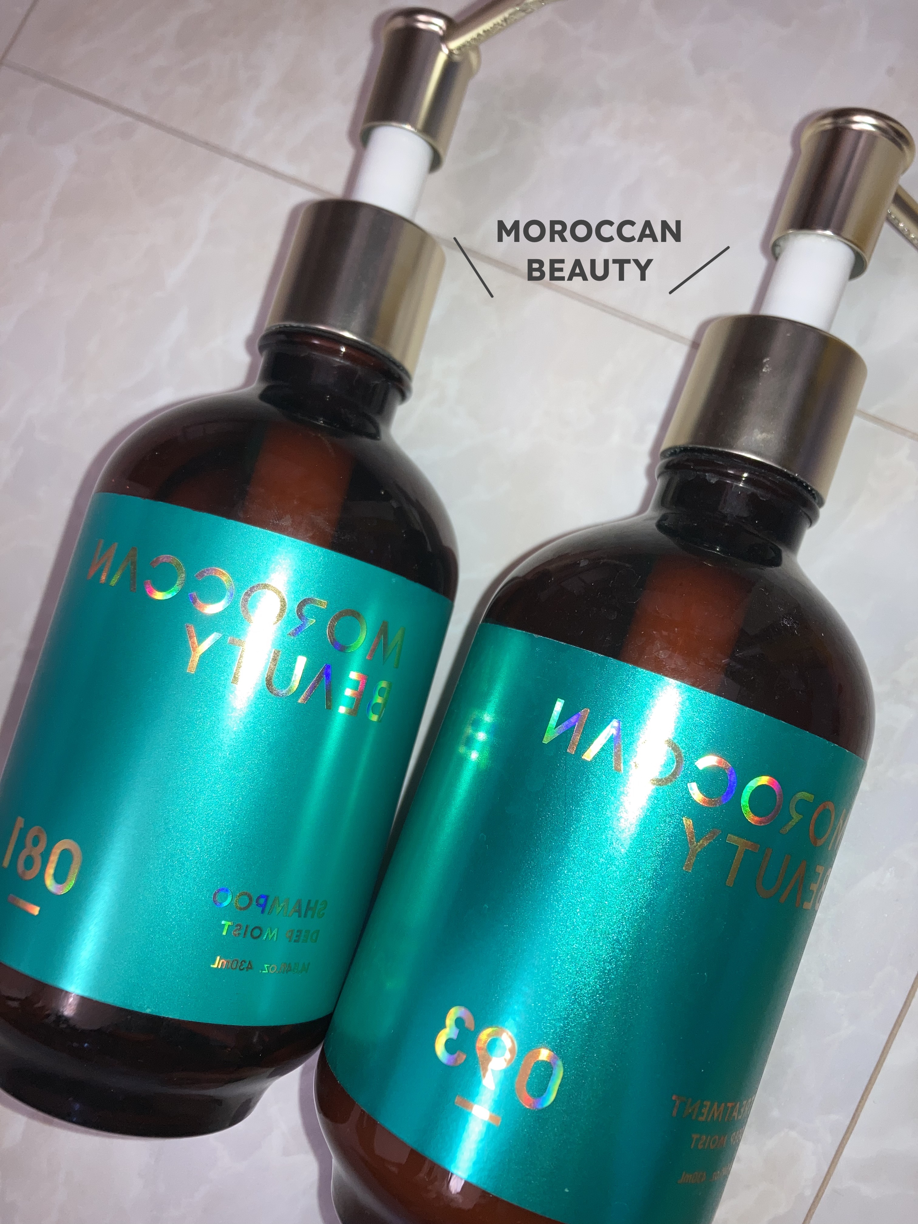 ディープモイスト シャンプー/ ヘアトリートメント/モロッカンビューティ/市販シャンプーを使ったクチコミ（1枚目）