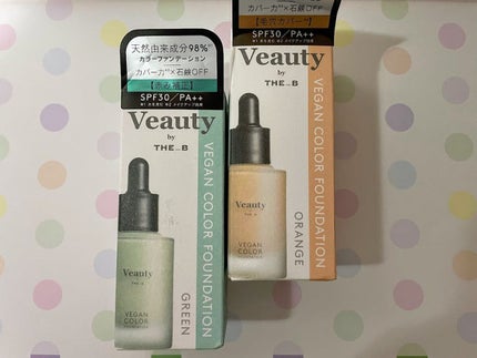 ヴィーガン カラーファンデーション/Veauty by THE_B/リキッドファンデーションを使ったクチコミ(3枚目)