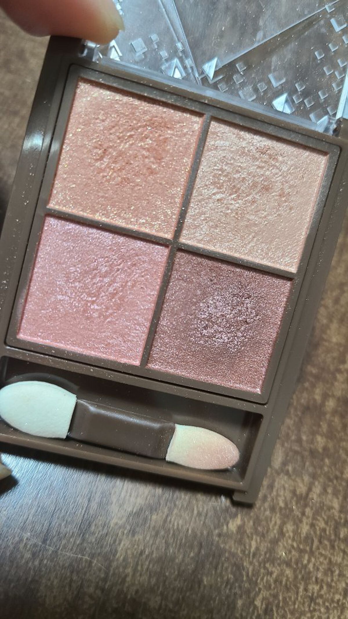 ニュアンスオンアイシャドウ/CEZANNE/アイシャドウパレットを使ったクチコミ（2枚目）