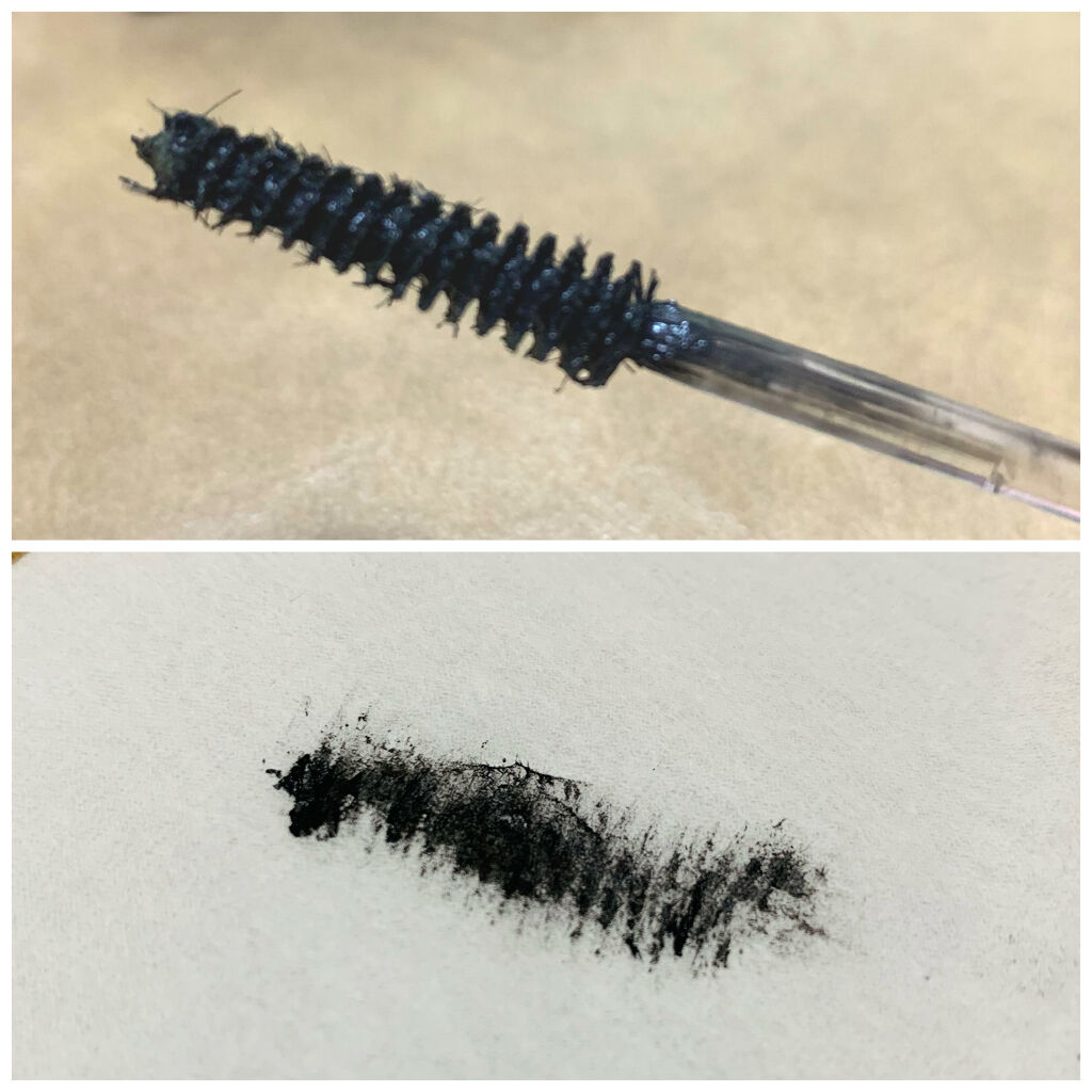 POWER LONGLASHES MASCARA/Qoo10/マスカラを使ったクチコミ（2枚目）