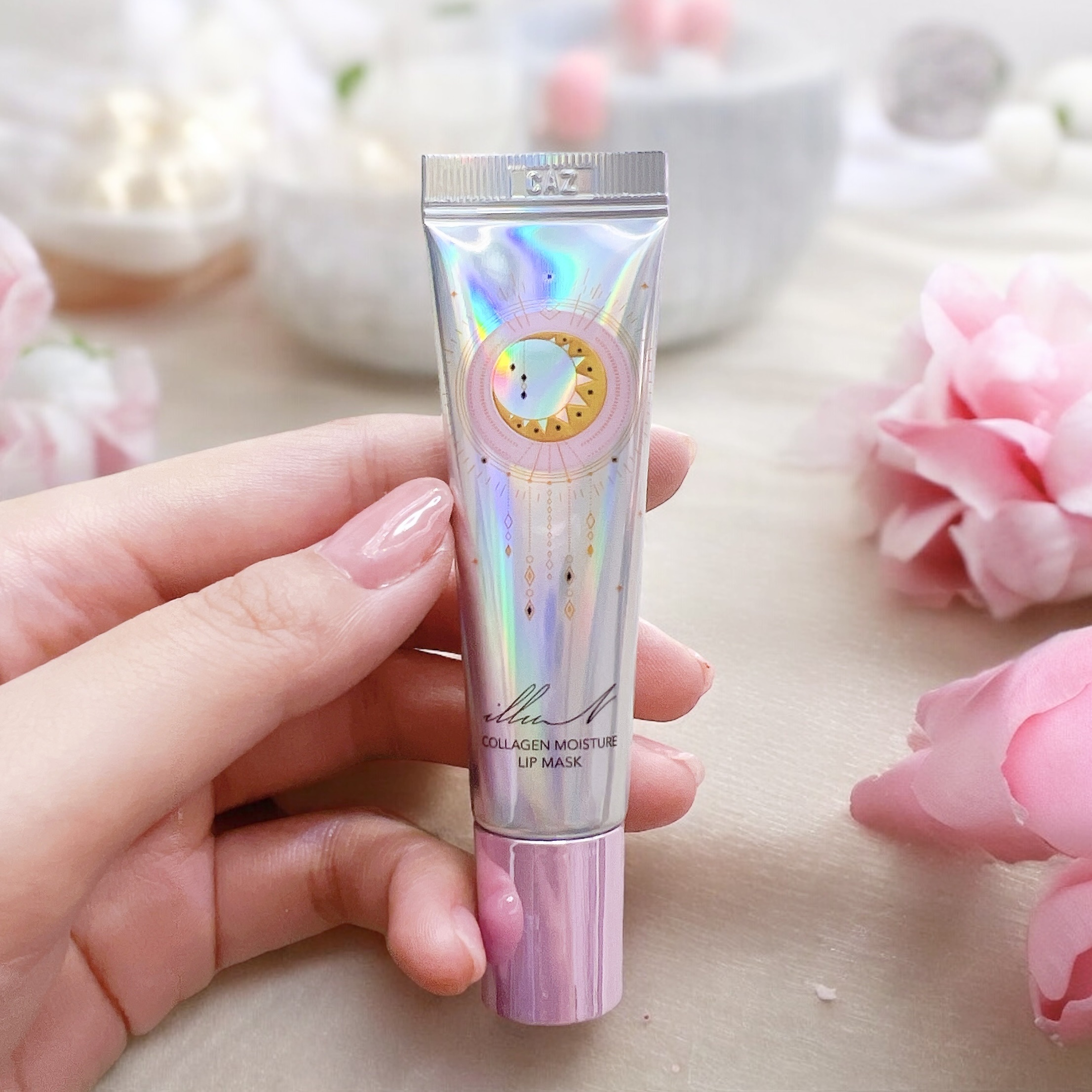 イリュン コラーゲンモイスチャーリップマスク/illuN/リップマスクを使ったクチコミ（2枚目）