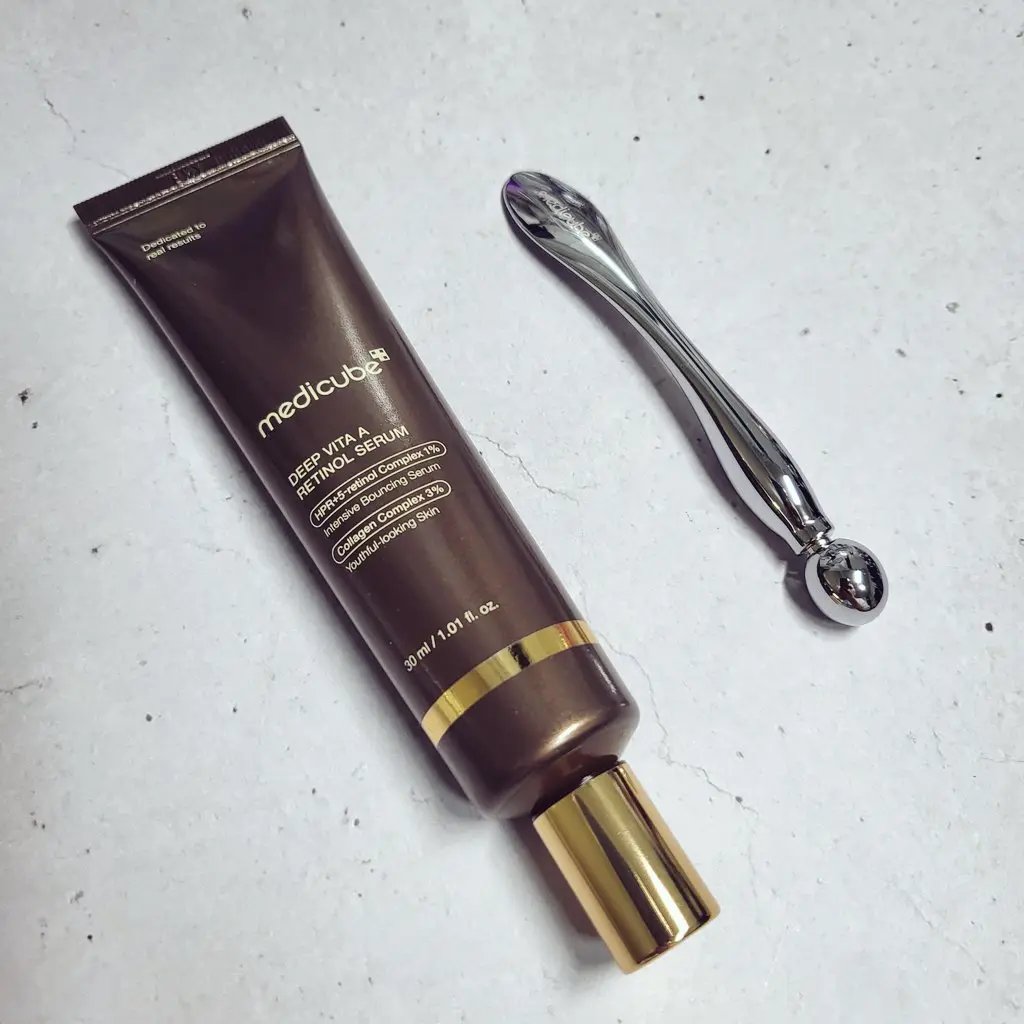 ディープビタAレチノールセラム/MEDICUBE/美容液を使ったクチコミ（1枚目）