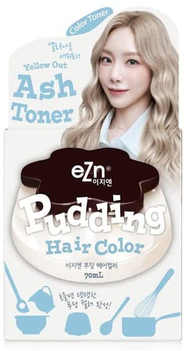Pudding Hair Color Ash Toner