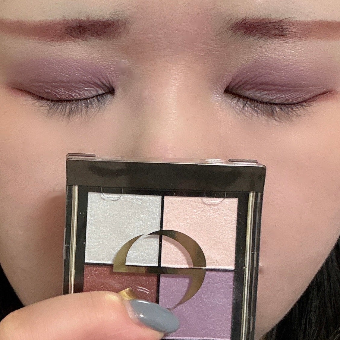 リアルクローズシャドウ/excel/アイシャドウパレットを使ったクチコミ(4枚目)