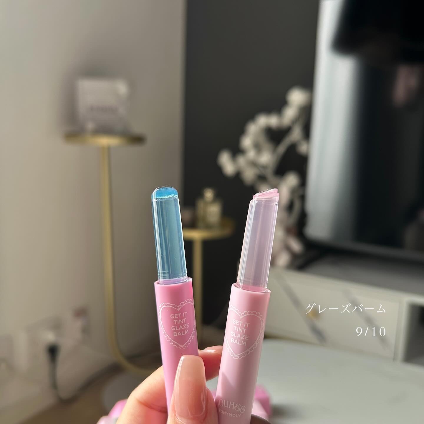 ゲットイットティント ウォーターフルバター/TONYMOLY/リップティントを使ったクチコミ（3枚目）