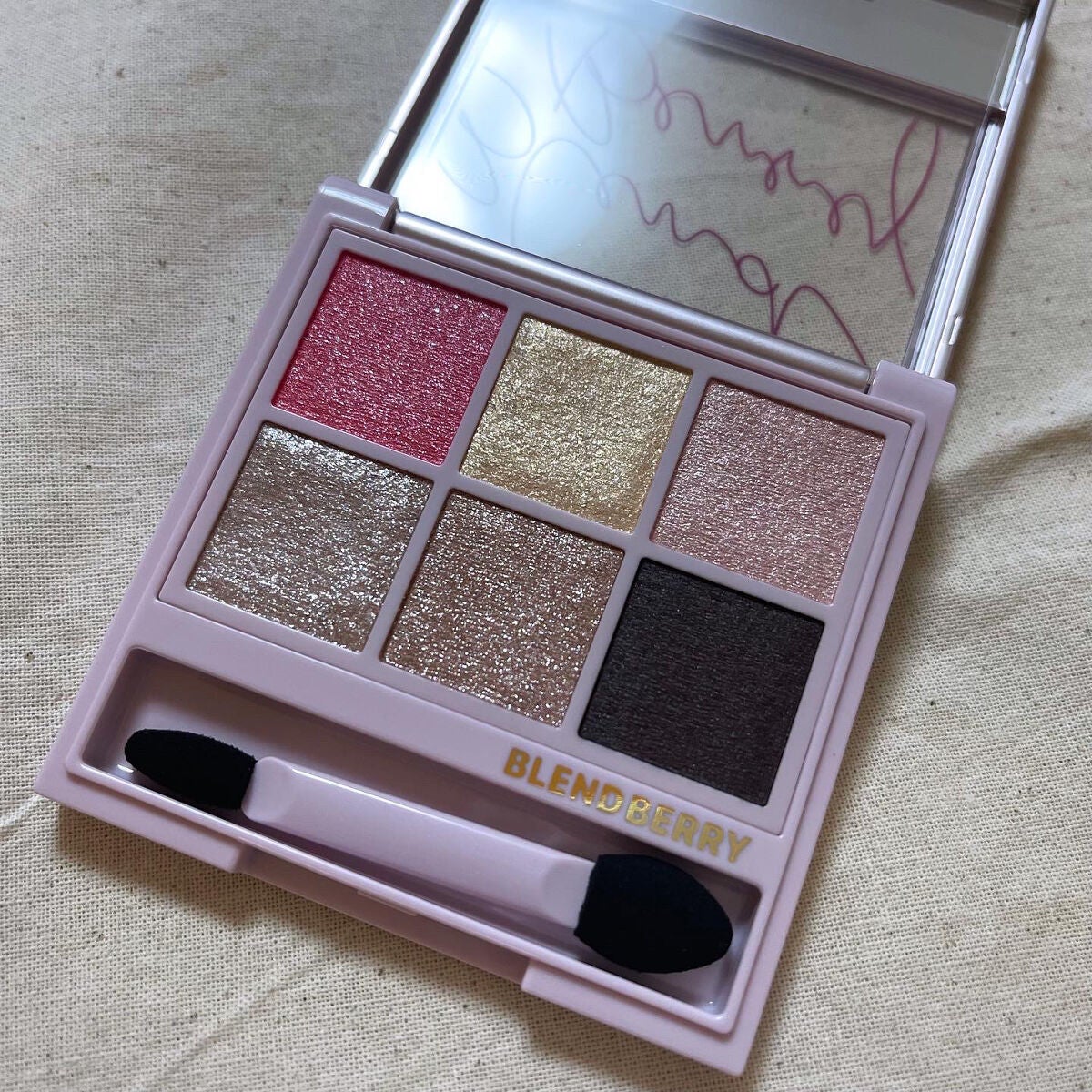 オーラクリエイション/BLEND BERRY/アイシャドウパレットを使ったクチコミ(1枚目)