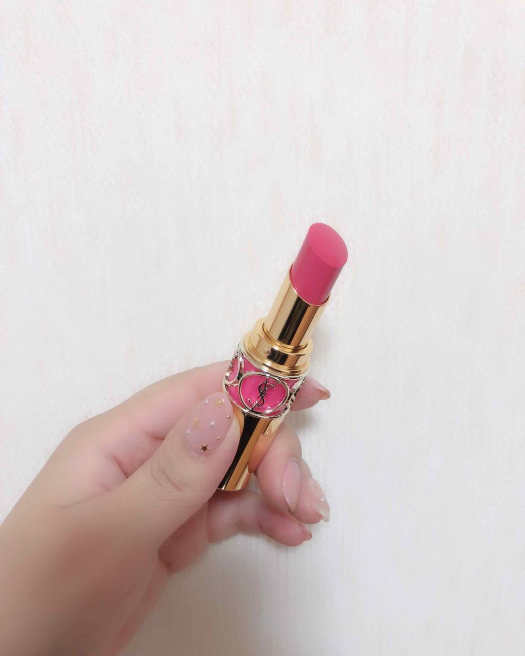 ルージュ ヴォリュプテ シャイン/YVES SAINT LAURENT BEAUTE/口紅を使ったクチコミ（2枚目）