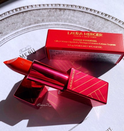 ルージュ エッセンシャル シルキー クリーム リップスティック/ローラ メルシエ/口紅を使ったクチコミ(1枚目)