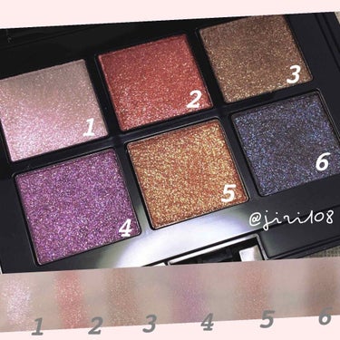 ホリデー アディクション “イリディセント ユーフォリア” EYESHADOW PALLETE L/ADDICTION/メイクアップキットを使ったクチコミ（2枚目）