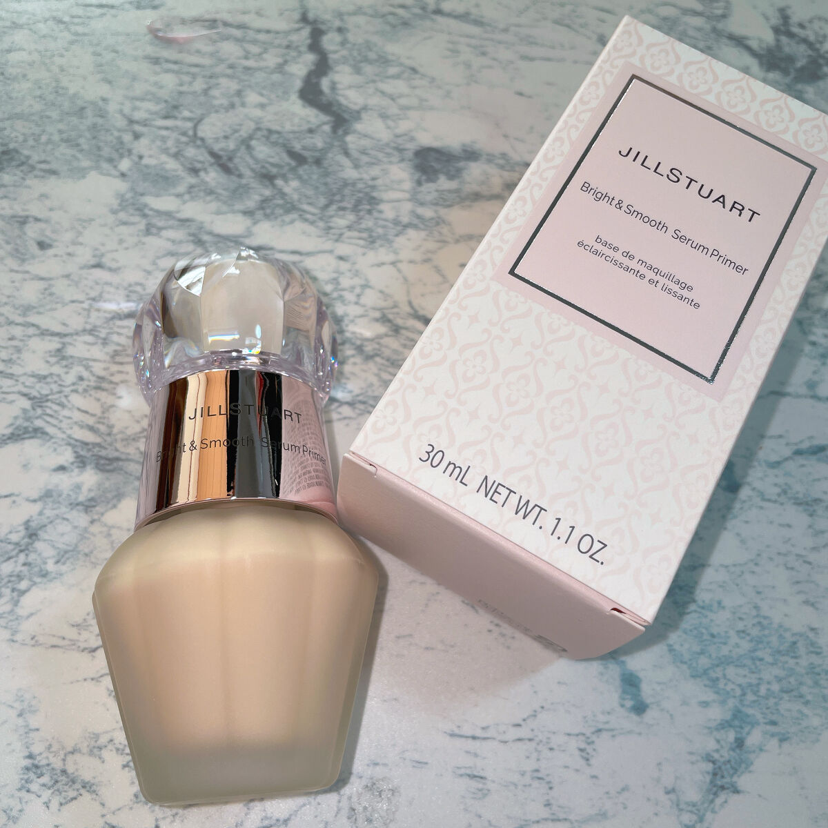 グロウシフォン セラムフィルター コンパクト SF/JILL STUART/パウダーファンデーションを使ったクチコミ（2枚目）