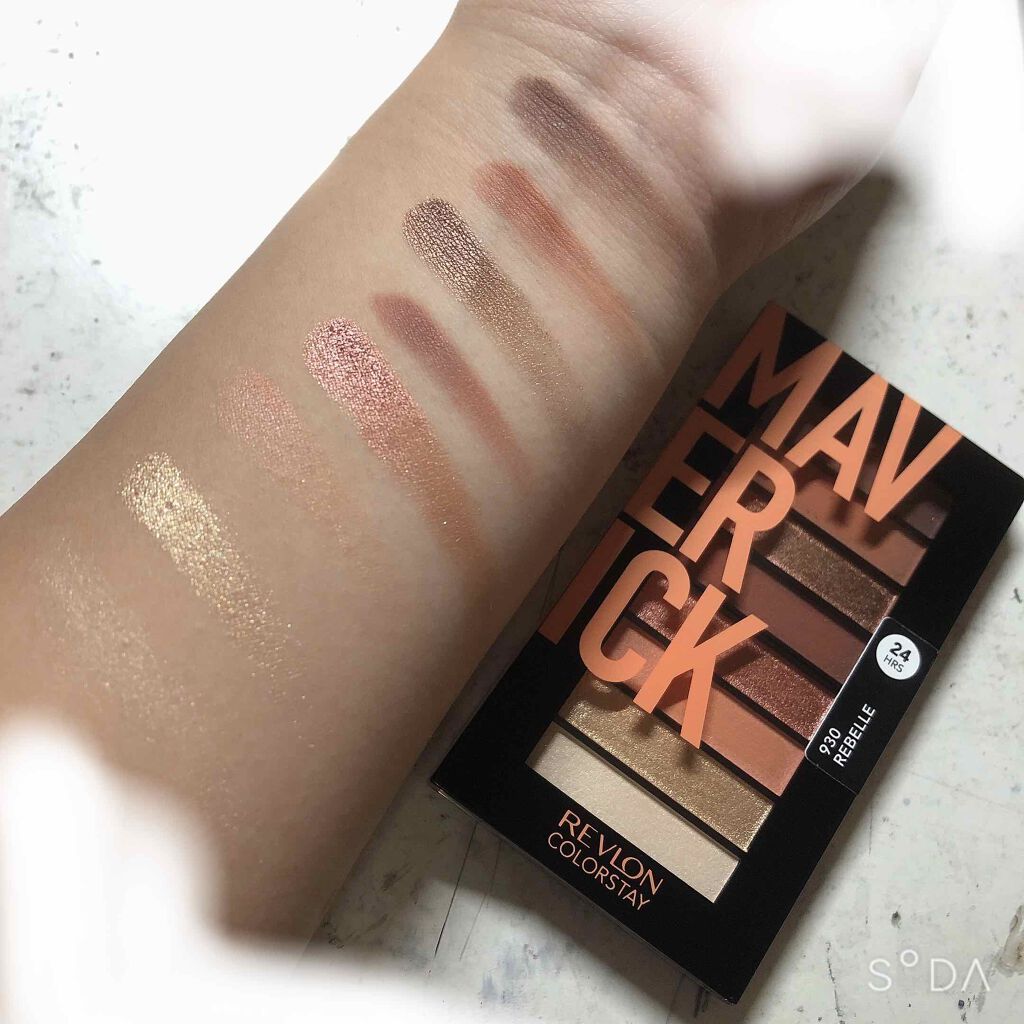 カラーステイ ルックス ブック パレット/REVLON/アイシャドウパレットを使ったクチコミ(1枚目)