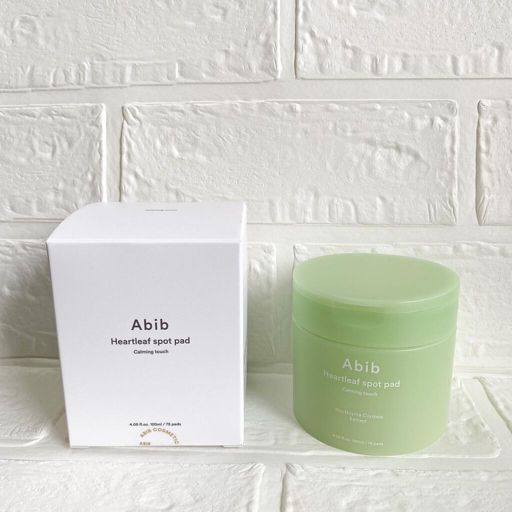 ドクダミカーミングタッチスポットパッド/Abib /トナーパッドを使ったクチコミ(1枚目)