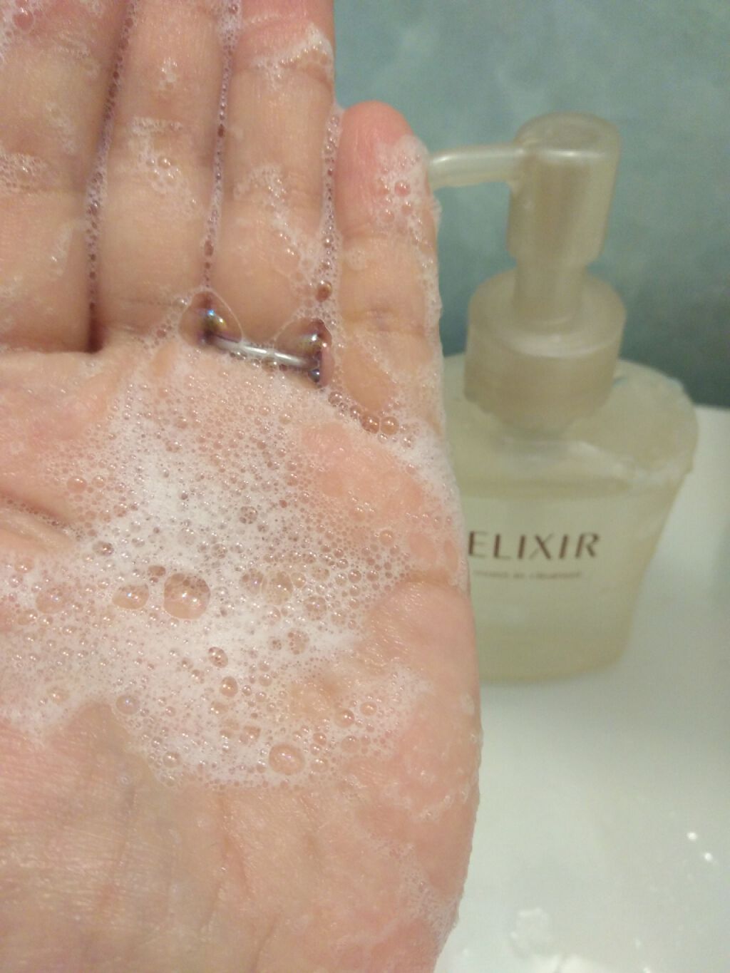 エリクシール シュペリエル モイストイン クレンズ/エリクシール/洗顔フォームを使ったクチコミ(3枚目)