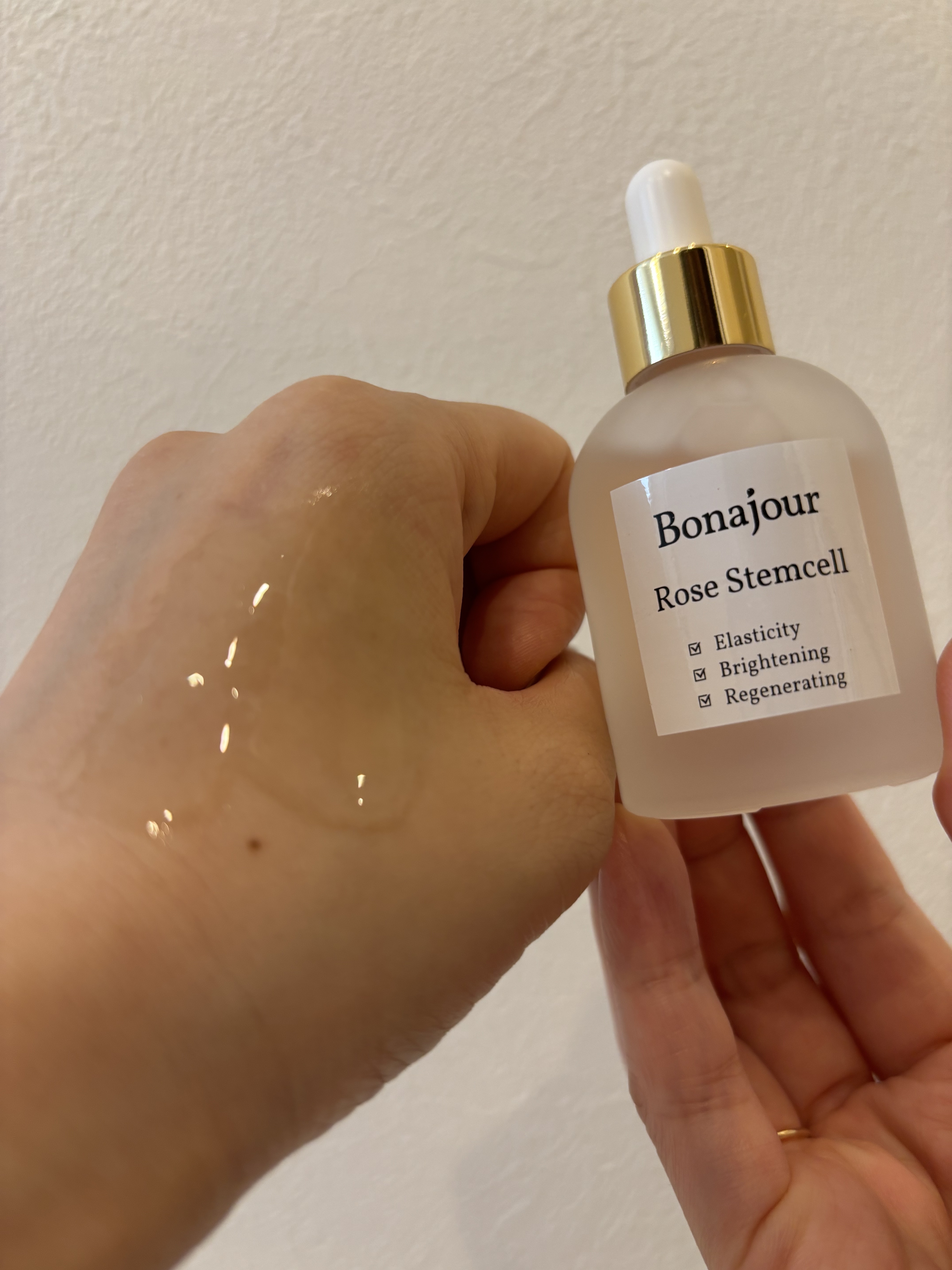 ローズステムセルセラム/Bonajour/美容液を使ったクチコミ（3枚目）