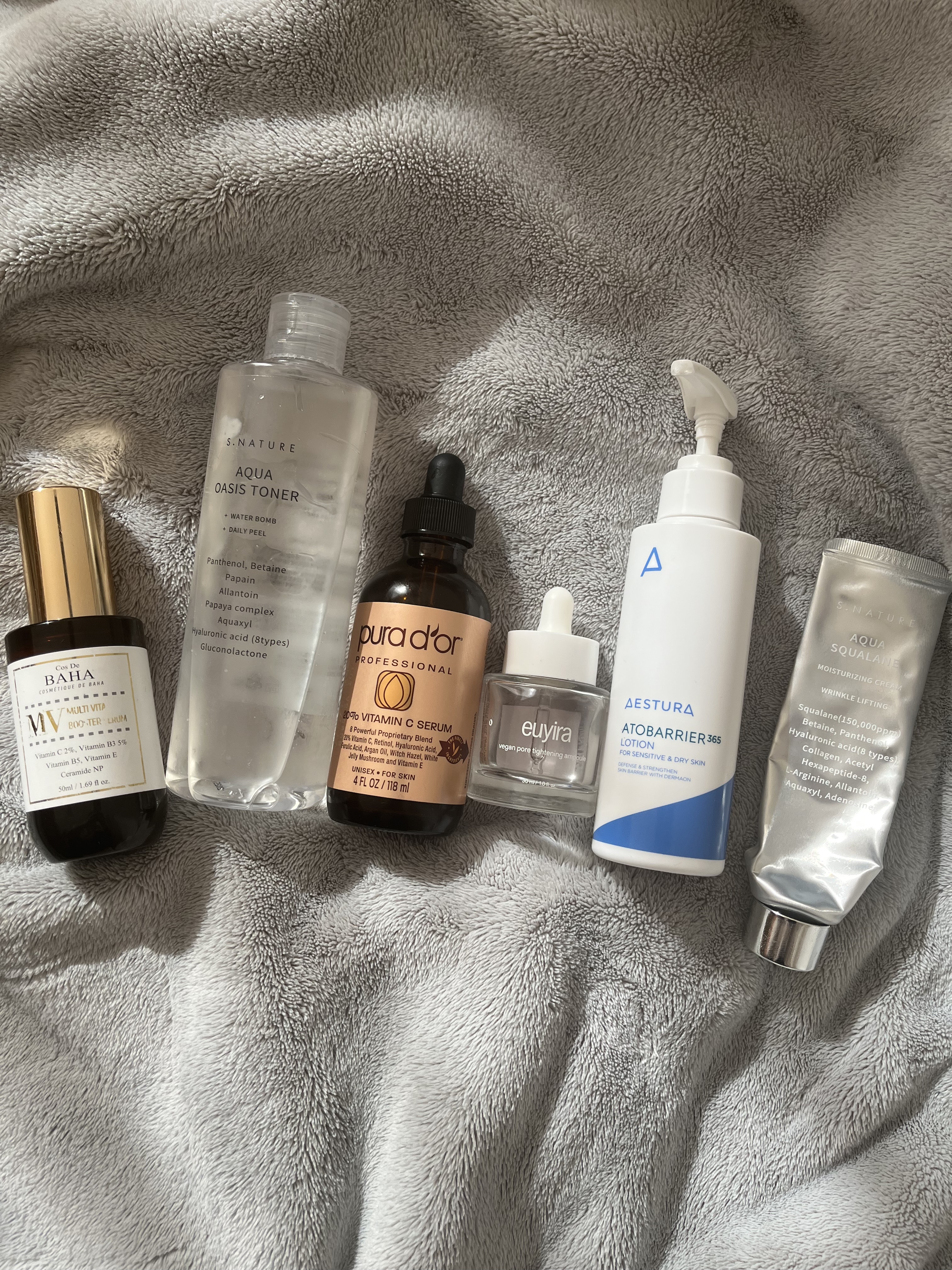 ヴィーガンポアタイトニングアンプル/EUYIRA/美容液を使ったクチコミ（1枚目）