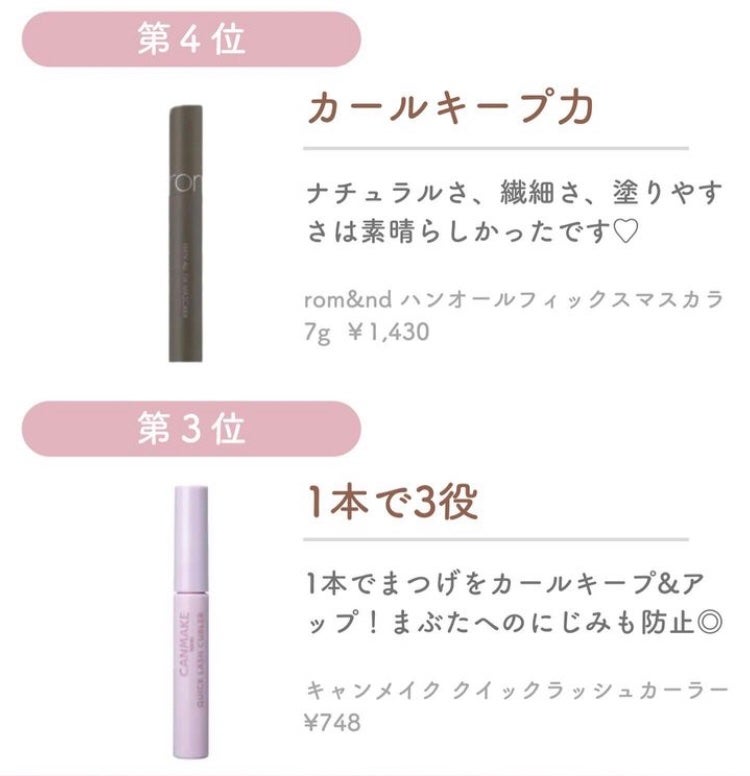 クイックラッシュカーラー/キャンメイク/マスカラ下地を使ったクチコミ(5枚目)