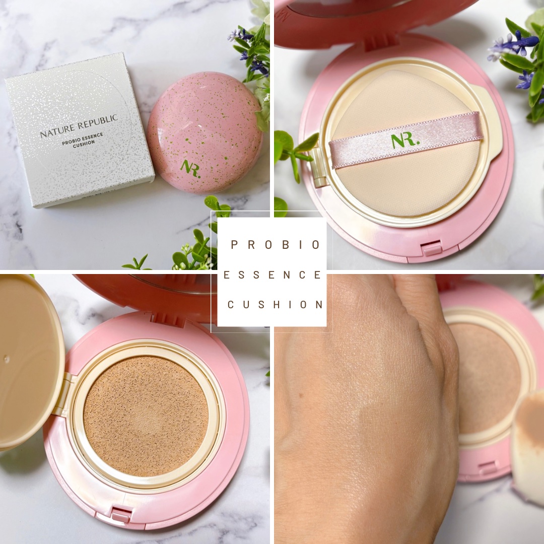PROBIOエッセンスクッション/ネイチャーリパブリック/クッションファンデーションを使ったクチコミ（1枚目）