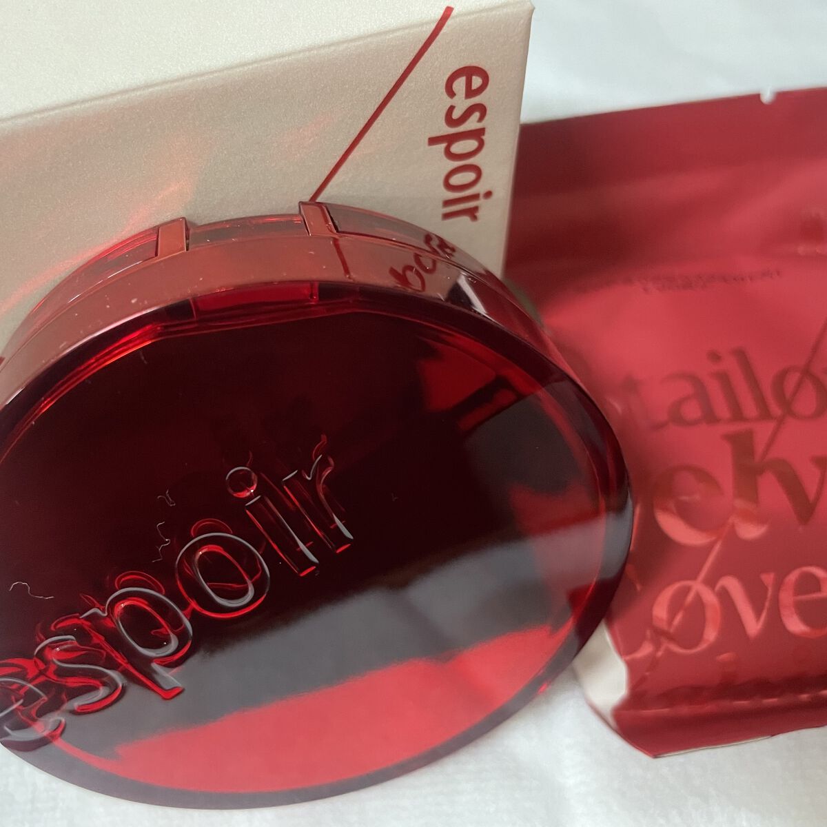 プロテーラービーベルベットカバークッション/espoir/クッションファンデーションを使ったクチコミ（1枚目）