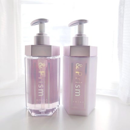 ミラクル シャイン シャンプー/ヘアトリートメント/&Prism/市販シャンプーを使ったクチコミ(1枚目)