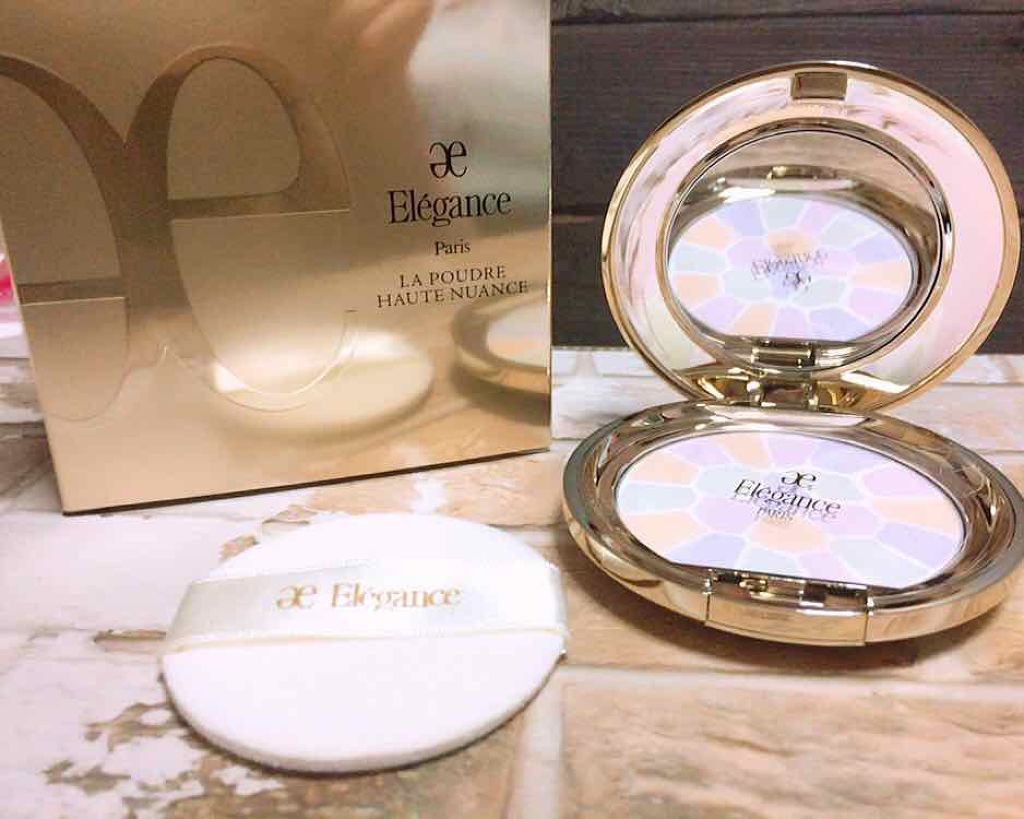 ラ プードル オートニュアンス/Elégance/プレストパウダーを使ったクチコミ(2枚目)