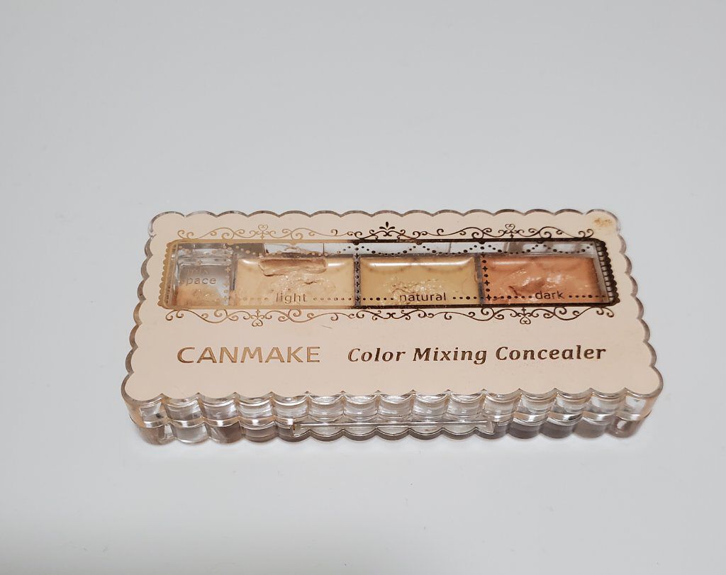 カラーミキシングコンシーラー/キャンメイク/パレットコンシーラーを使ったクチコミ（1枚目）