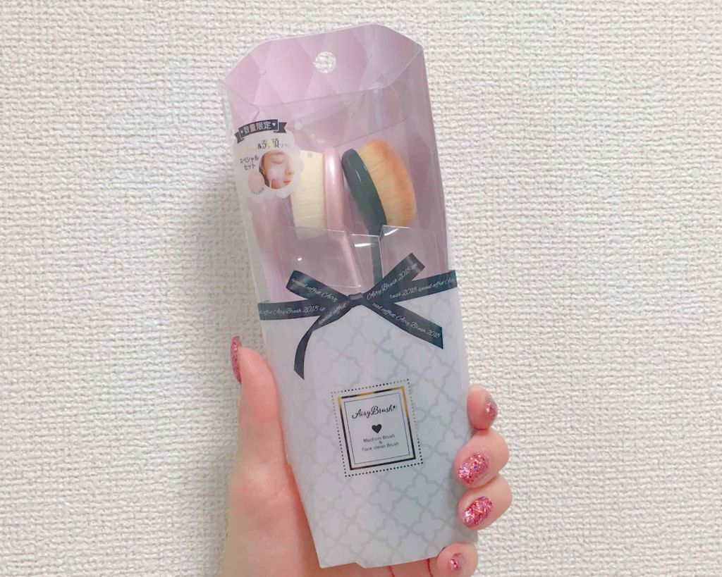 ミディアムサイズ/エアリーブラシ/メイクブラシを使ったクチコミ（1枚目）