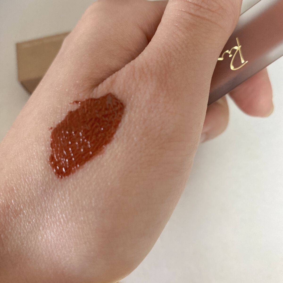 センシュアルフィックスティント/Ririmew/リップティントを使ったクチコミ（2枚目）