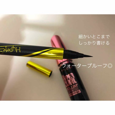 ボリューム エクスプレス ハイパーカール ウォータープルーフ N 01 ブラック/MAYBELLINE NEW YORK/マスカラを使ったクチコミ（3枚目）