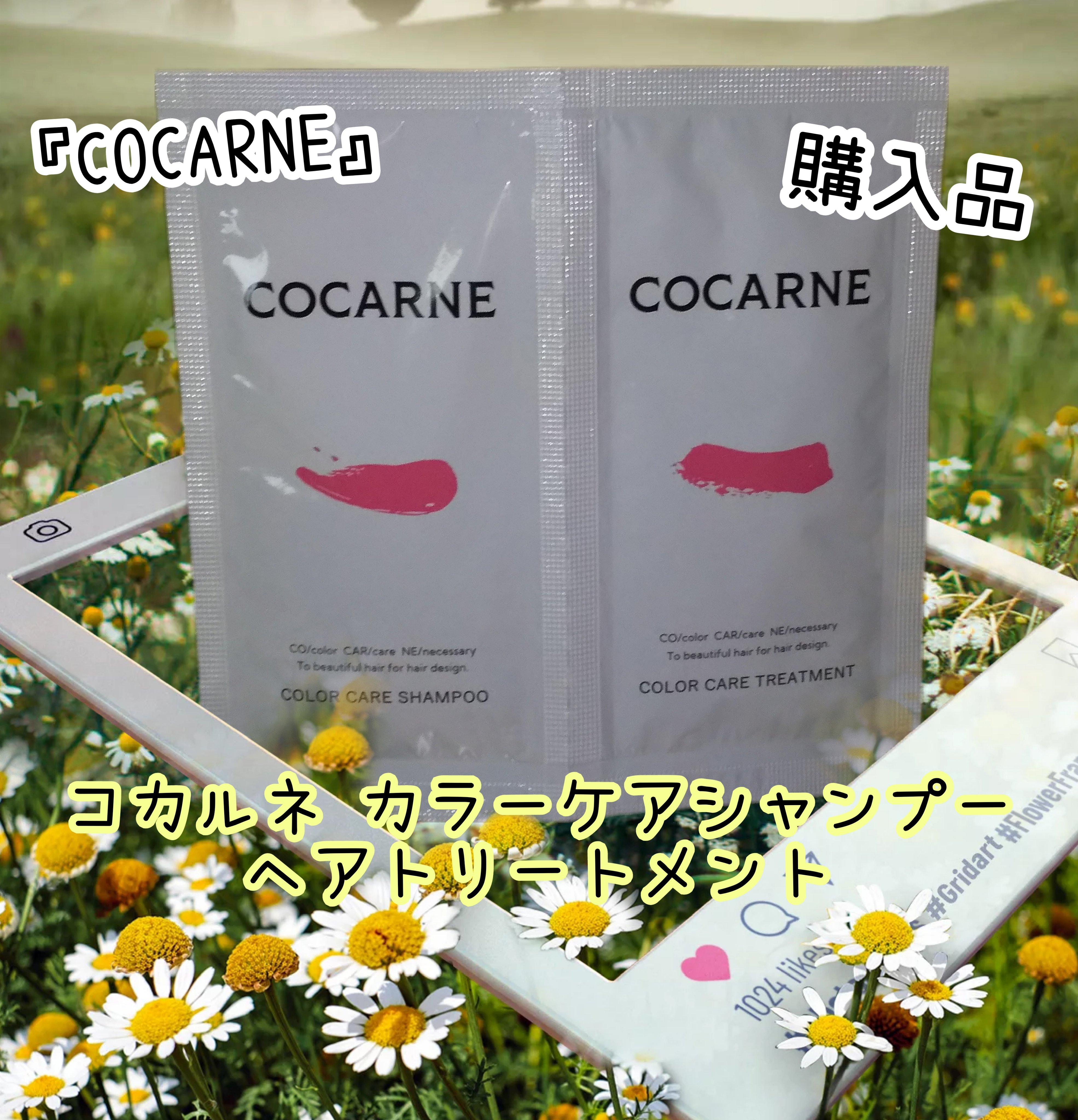 コカルネ カラーケアシャンプー/COCARNE/市販シャンプーを使ったクチコミ（1枚目）