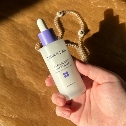 バリアダームミルキーセラム/SKIN&LAB/美容液を使ったクチコミ(1枚目)