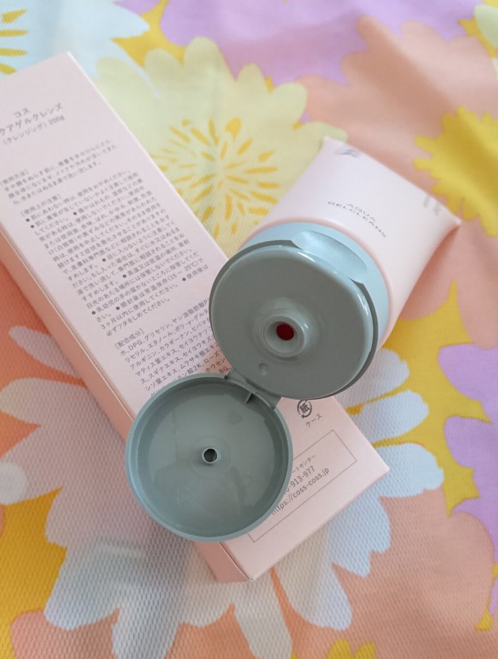 アクアゲルクレンズ/COSS/クレンジングジェルを使ったクチコミ(2枚目)