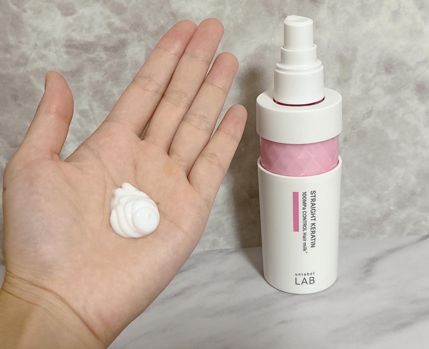 アンレーベル　KRコントロール　ヘアミルク/unlabel/ヘアミルクを使ったクチコミ（2枚目）