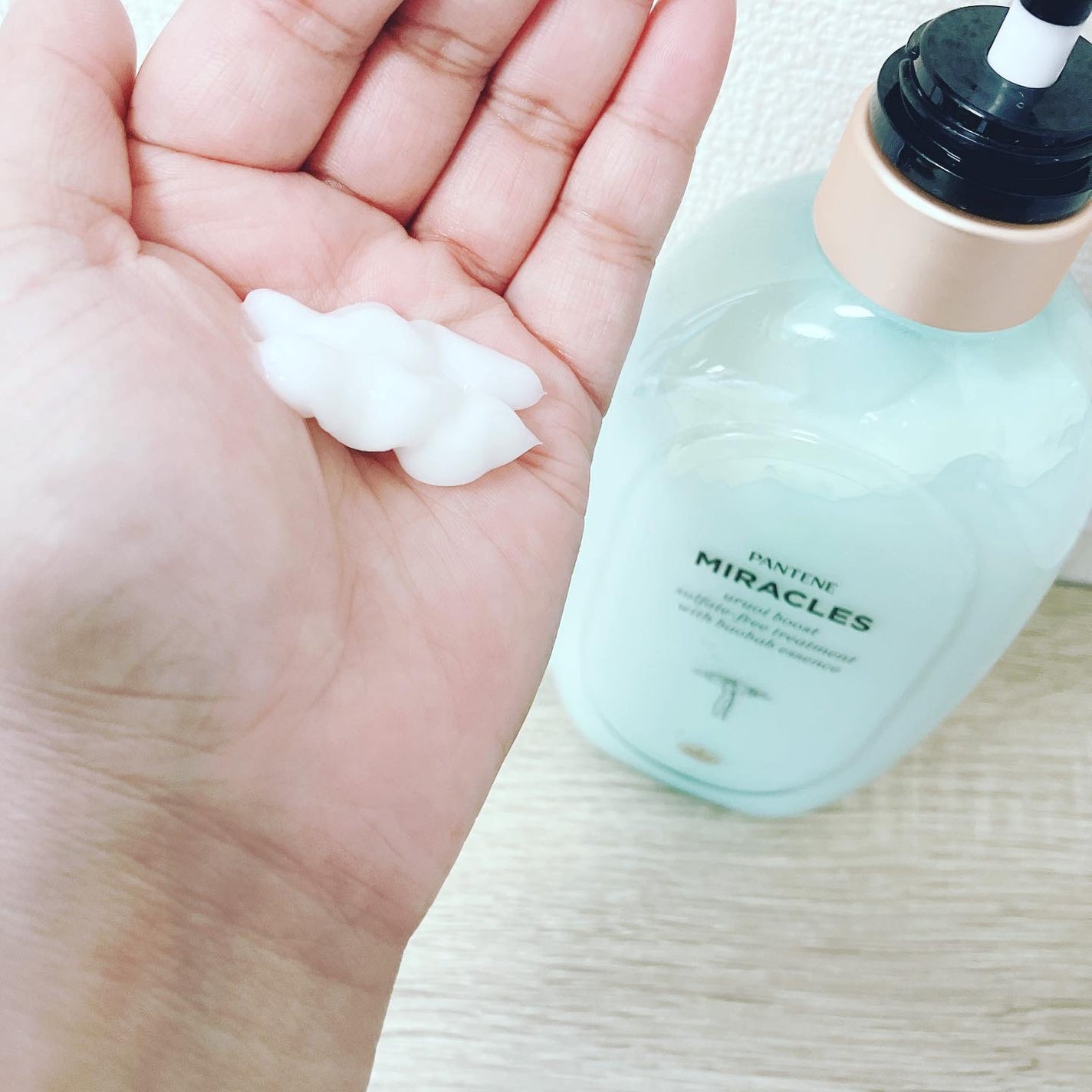 ぷえら on LIPS 「うるおいブーストサルフェート無添加シャンプー&トリートメント使..」(4枚目)