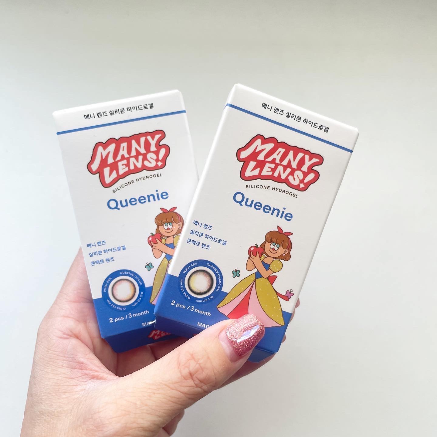 QUEENIE/MANY LENS/カラーコンタクトレンズを使ったクチコミ（1枚目）