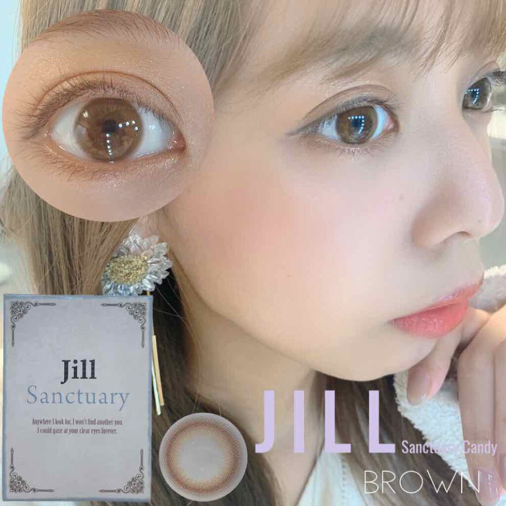 Jill Sherbet/グラムレンズ/カラーコンタクトレンズを使ったクチコミ（1枚目）