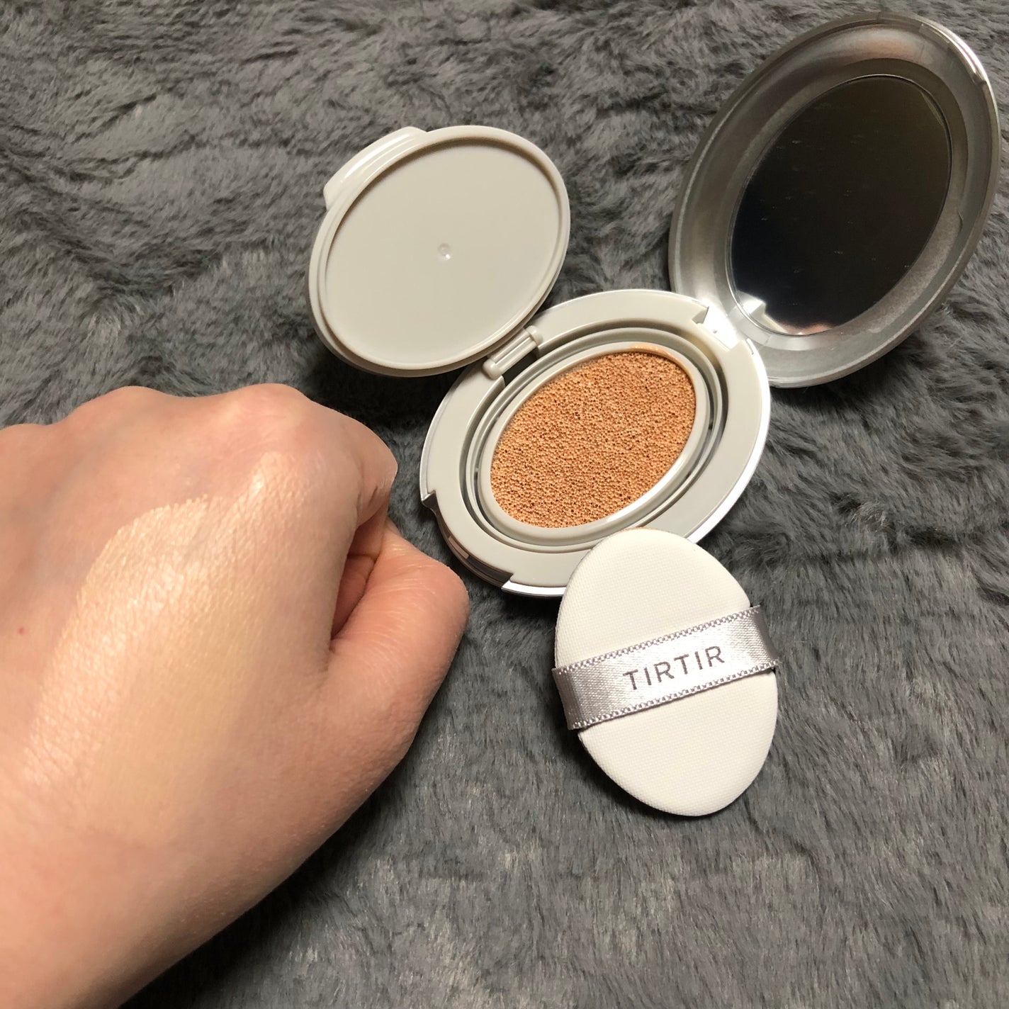 マスクフィットオーラクッション/TIRTIR(ティルティル)/クッションファンデーションを使ったクチコミ(3枚目)
