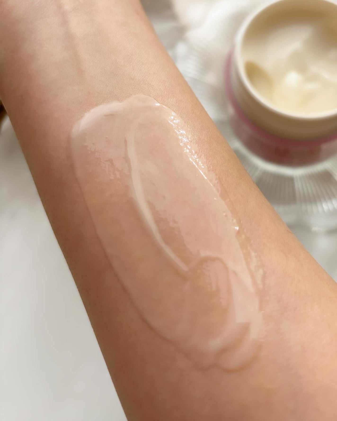 リンクルケア ホワイト モイストジェルクリーム/グレイスワン/オールインワン化粧品を使ったクチコミ(5枚目)