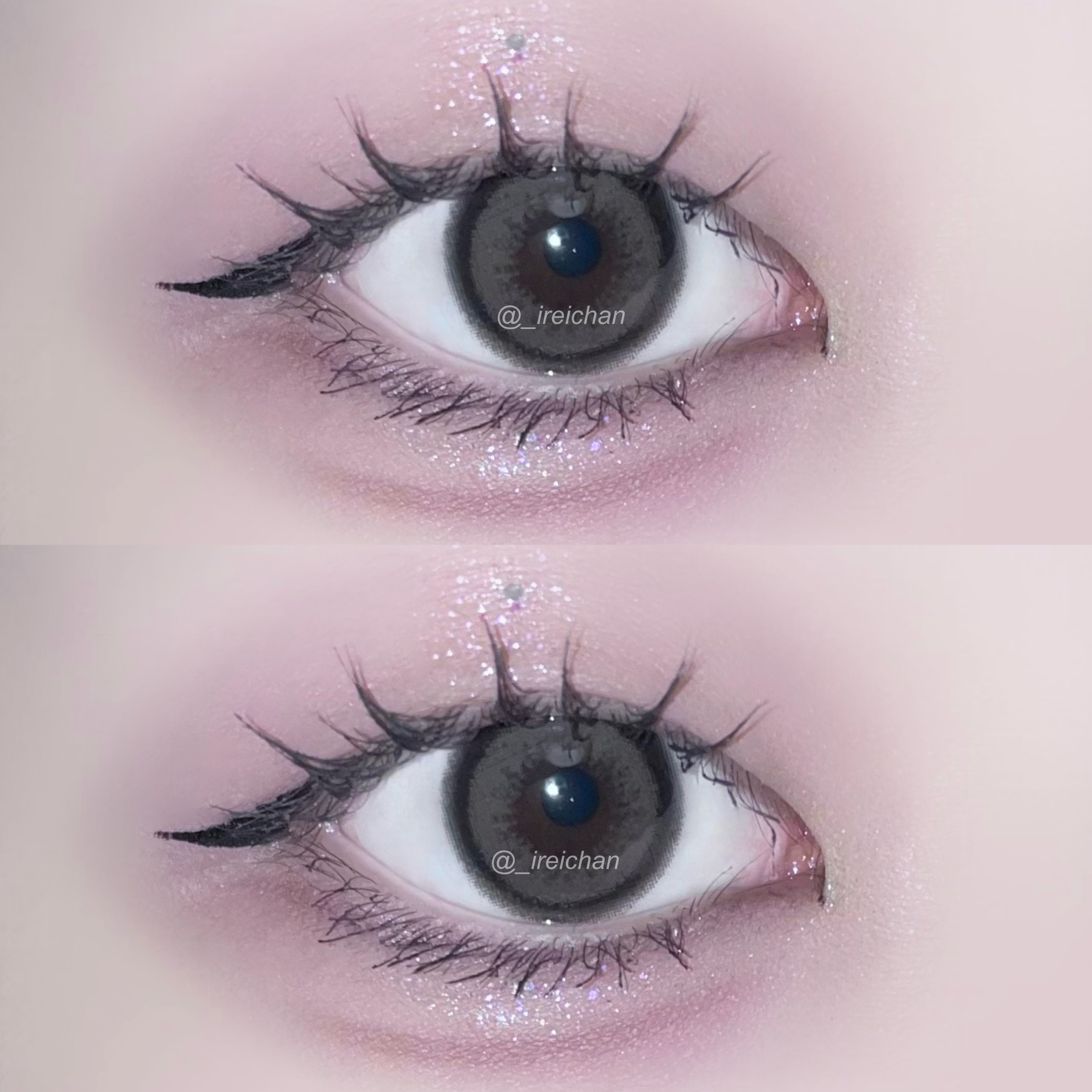 i-DOL NANAVIEW/蜜のレンズ/カラーコンタクトレンズを使ったクチコミ（2枚目）