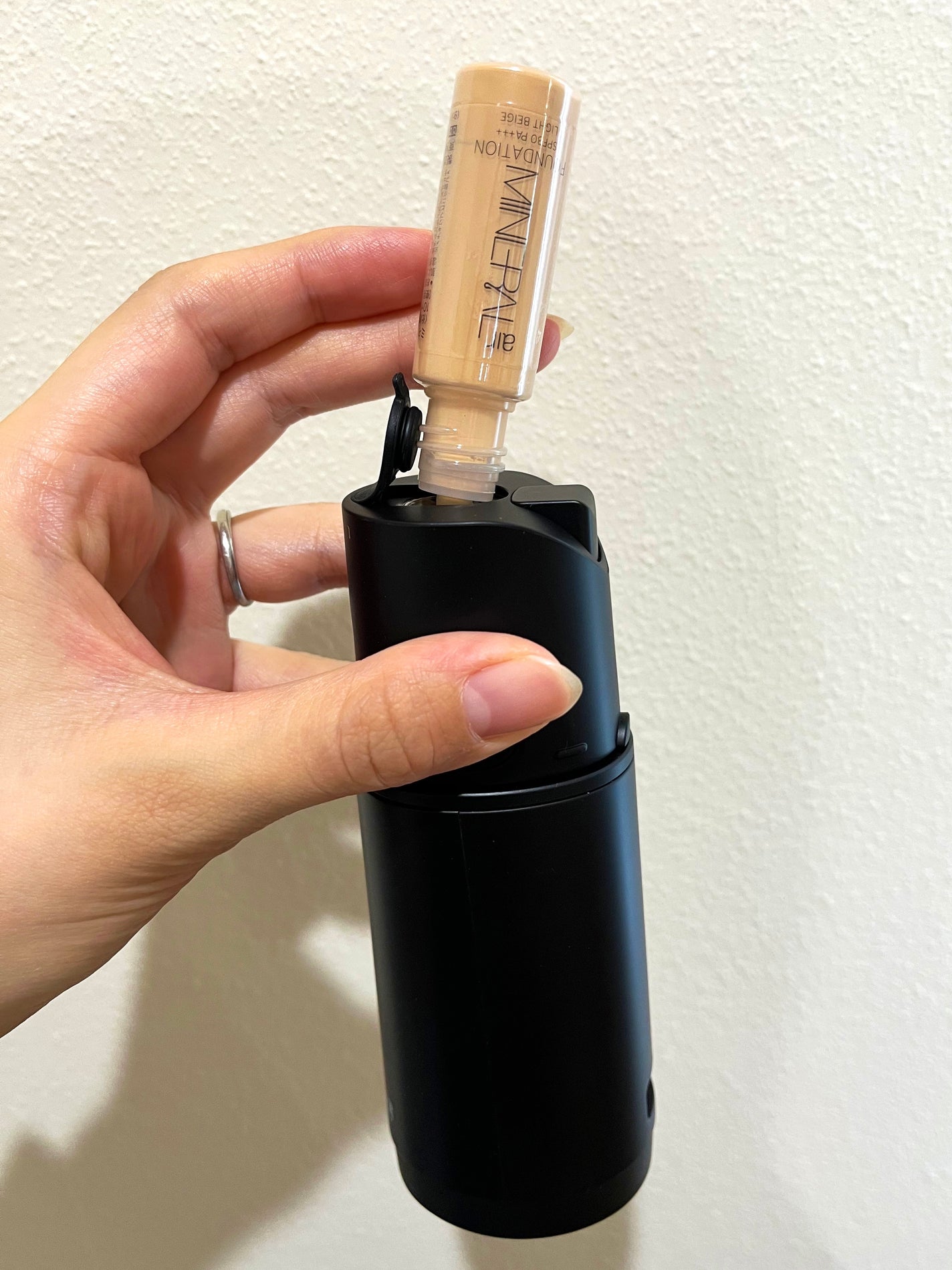 ミネラルエアースターターセット/NIMERAL air/その他ファンデーションを使ったクチコミ(6枚目)