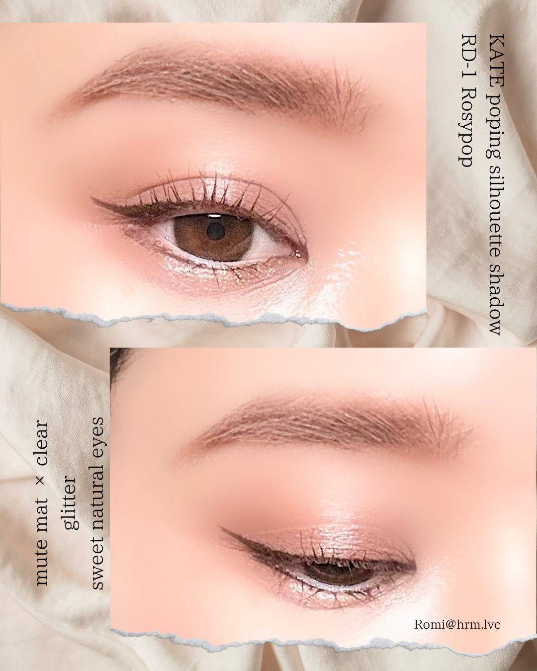 ケイト ポッピングシルエットシャドウ/KATE/アイシャドウパレットを使ったクチコミ（3枚目）