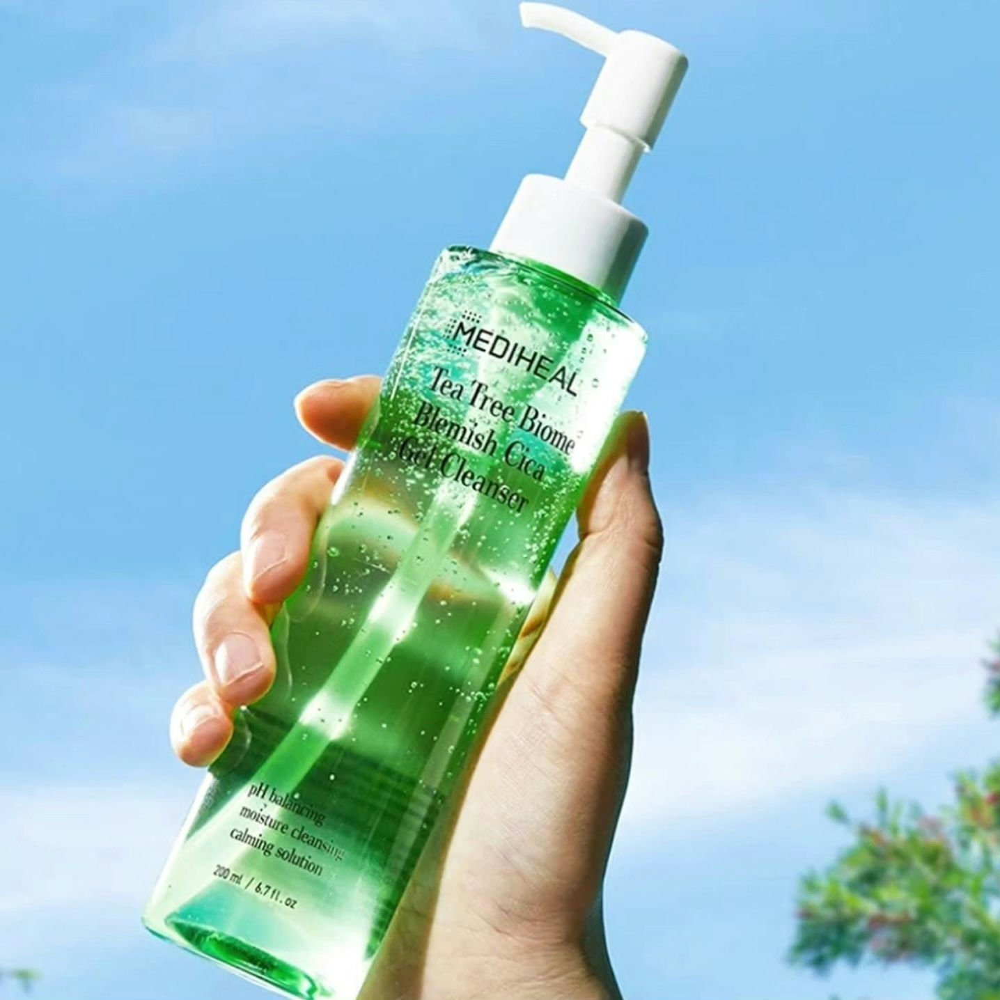 ティーツリーバイオームブレミッシュシカジェルクレンザー/MEDIHEAL/クレンジングジェルを使ったクチコミ（2枚目）