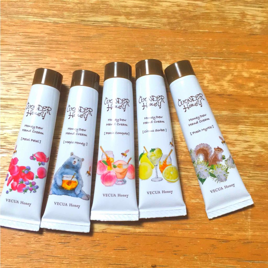 VECUA Honey ワンダーハニー 蜜蜂の森のハンドクリームギフト(旧)