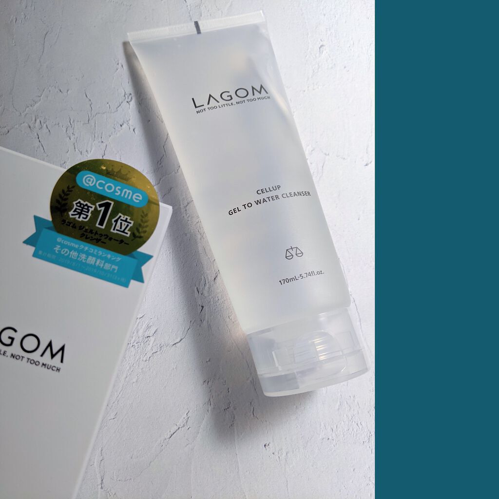 ラゴム ジェルトゥウォーター クレンザー(朝用洗顔)/LAGOM /その他洗顔料を使ったクチコミ(5枚目)