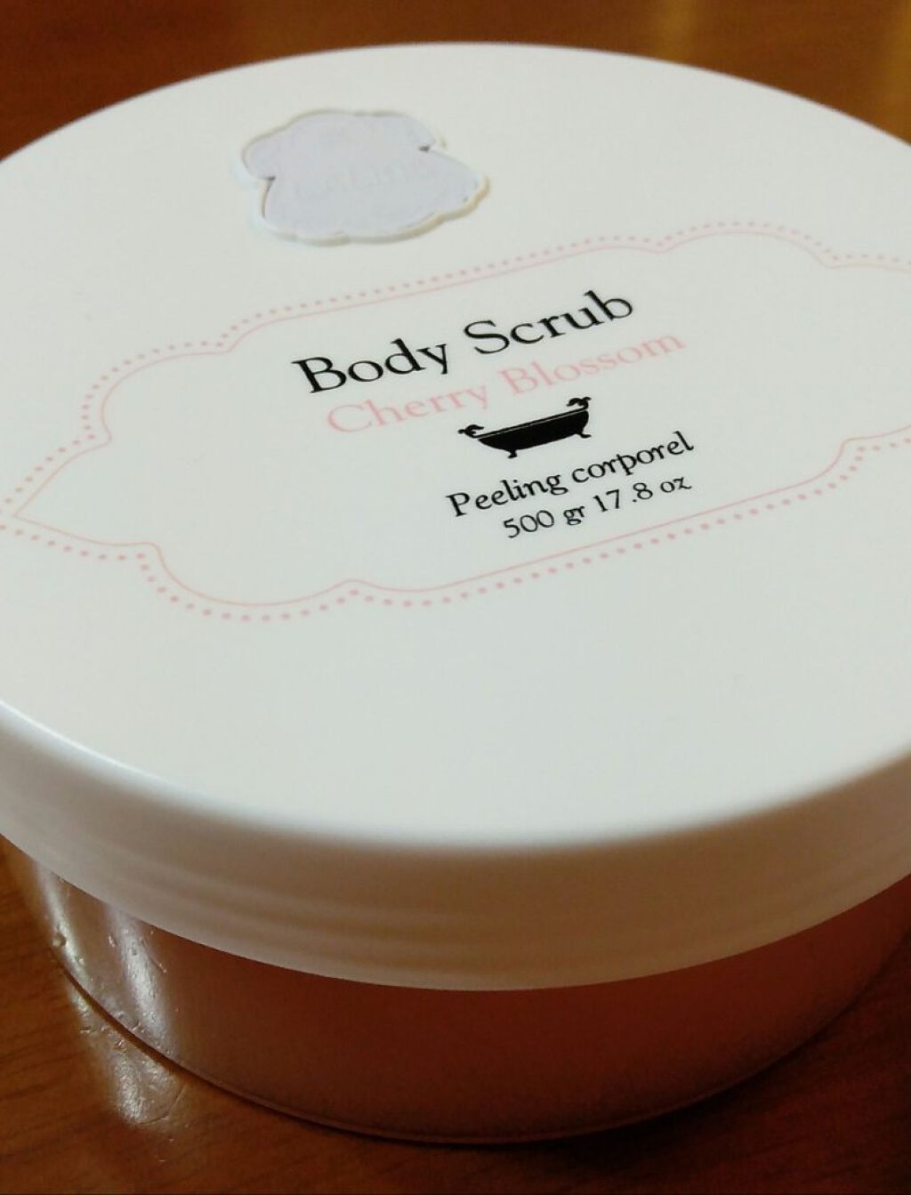 ボディスクラブ チェリーブロッサム/Laline/ボディスクラブを使ったクチコミ（3枚目）