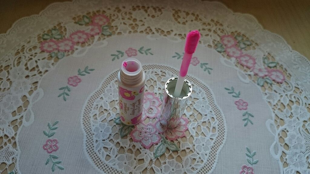 ジューシーレディリキッドチーク/キャンメイク/リキッドチークを使ったクチコミ(4枚目)