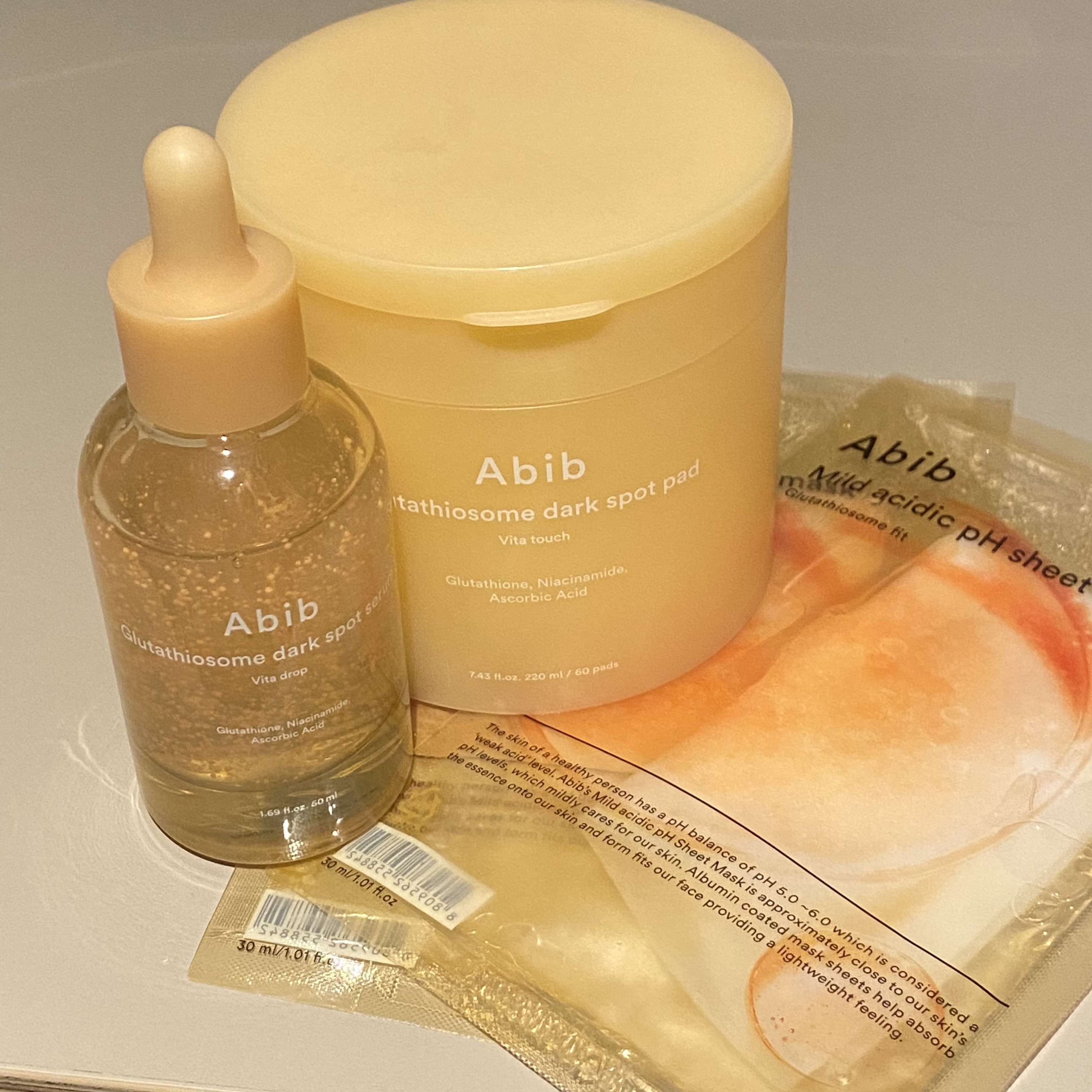 グルタチオンソームダークスポットセラムビタドロップ/Abib /美容液を使ったクチコミ（1枚目）