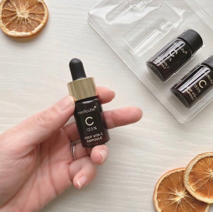 ディープビタCアンプル/MEDICUBE/美容液を使ったクチコミ(1枚目)