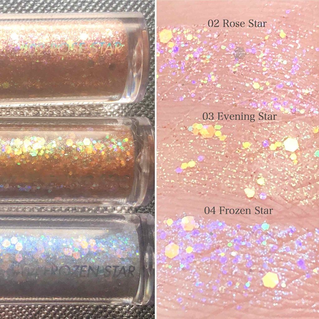 リキッド グリッター シャドウ/rom&nd/グリッター by りお【美容好き元会社員】