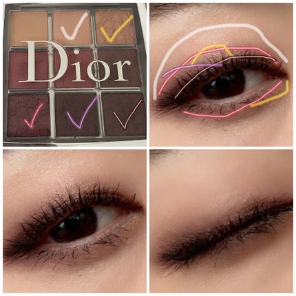 ディオール バックステージ アイ パレット/Dior/アイシャドウパレットを使ったクチコミ(2枚目)