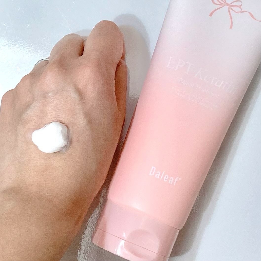 LPTケラチンリペアトリートメント/Daleaf/洗い流すヘアトリートメントを使ったクチコミ(3枚目)